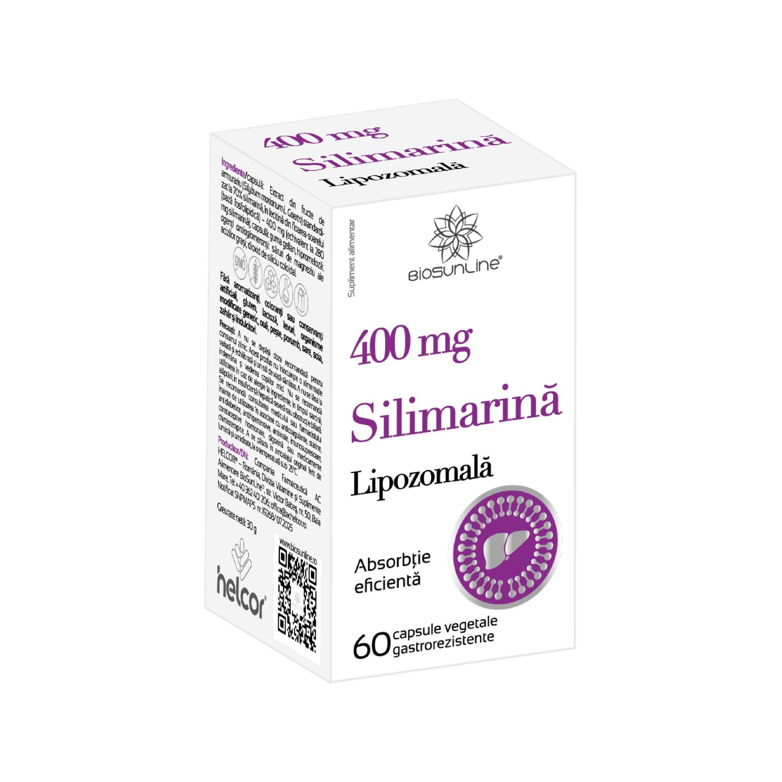 Silimarina Lipozomala